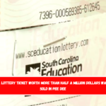A lottery ticket worth more than half a million dollars was sold in Pee Dee