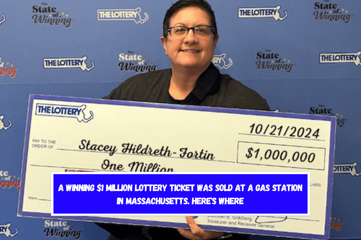 A winning $1 million lottery ticket was sold at a gas station in Massachusetts. Here's where
