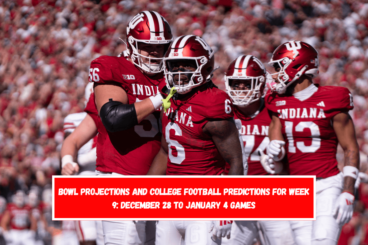 Bowl projections and college football predictions for Week 9 December 28 to January 4 games
