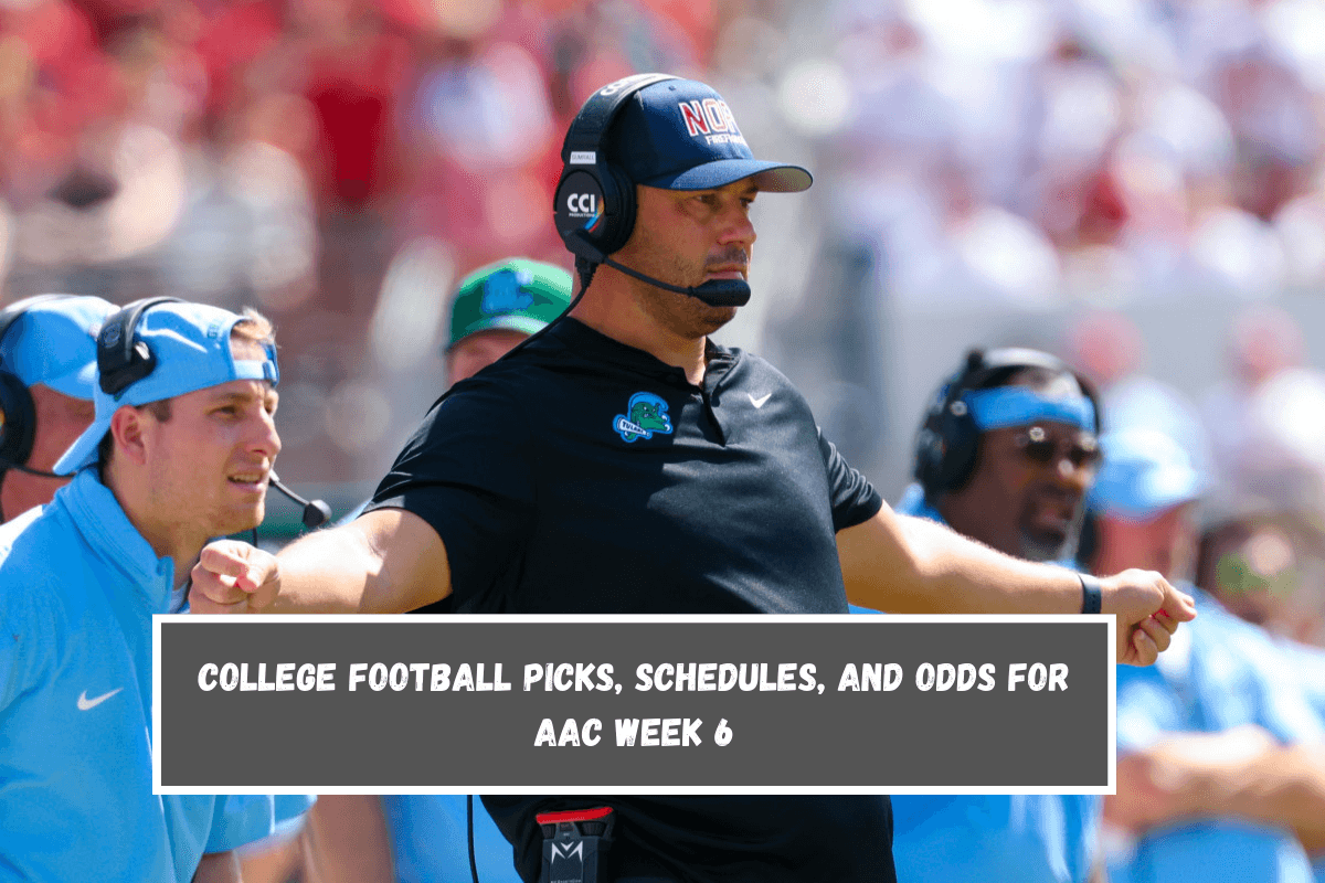 College football picks, schedules, and odds for AAC Week 6