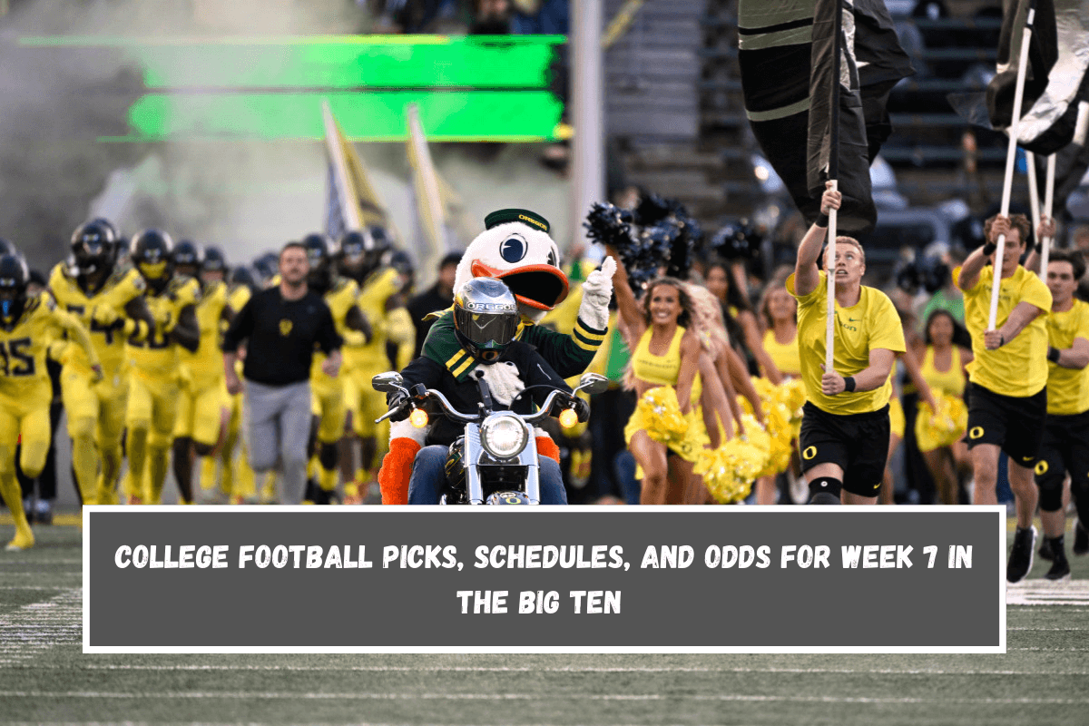 College football picks, schedules, and odds for Week 7 in the Big Ten