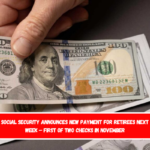 Social Security Announces New Payment for Retirees Next Week – First of Two Checks in November