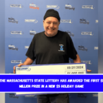 The Massachusetts State Lottery has awarded the first $1 million prize in a new $5 holiday game