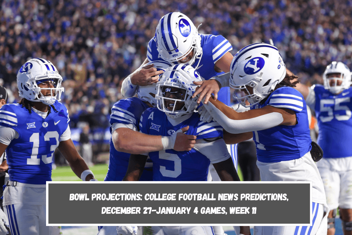 Bowl Projections College Football News Predictions, December 27-January 4 Games, Week 11