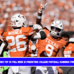 Coaches Top 25 Poll Week 12 Prediction College Football Rankings for 2024