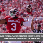 College Football Playoff Predictions Indiana vs. Notre Dame Tennessee Boise State secures the fourth seed
