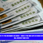 Goodbye to the December SSI check – Here is the new date on which retirees will receive their $943
