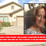 'He wasn't acting strange' Teen allegedly slaughtered his mother in a field near their home and then attempted to fake her kidnapping
