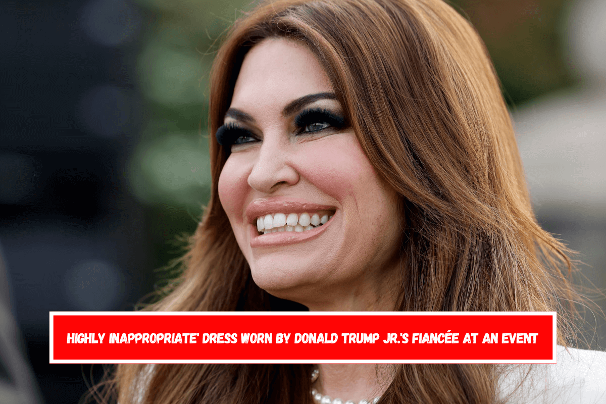 Highly Inappropriate' Dress Worn by Donald Trump Jr.'s Fiancée at an Event