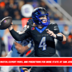 How to Watch, Expert Picks, and Predictions for Boise State at San Jose State