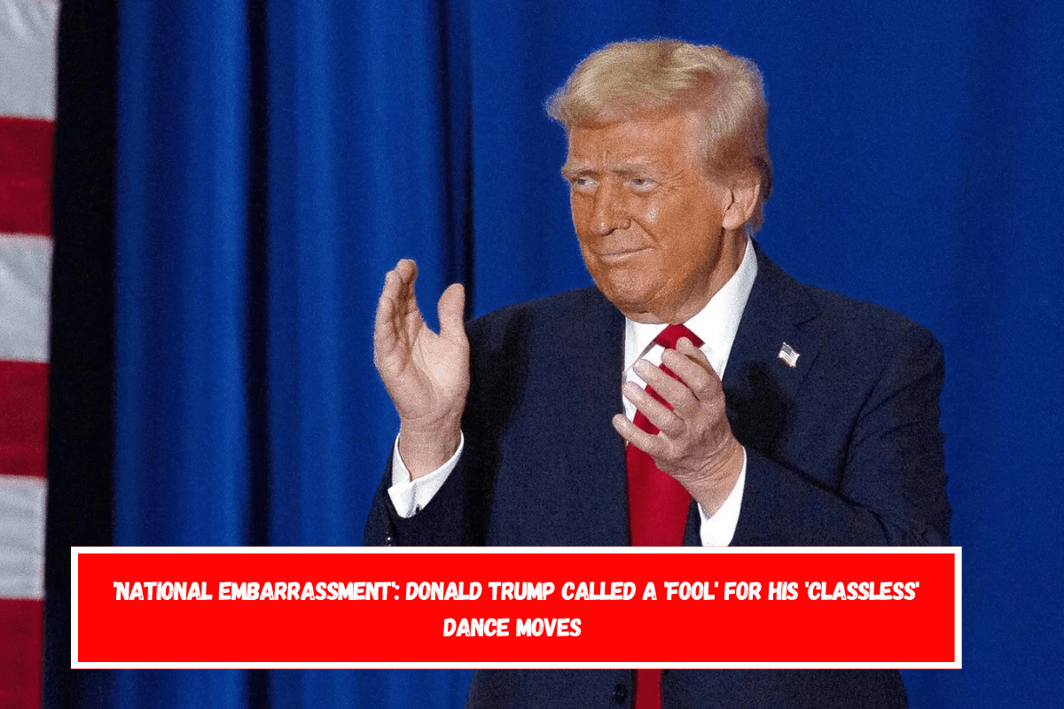 'National Embarrassment' Donald Trump Called a 'Fool' for His 'Classless' Dance Moves