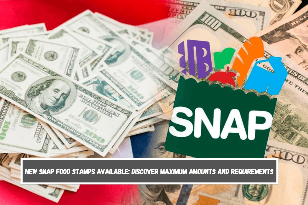 New SNAP Food Stamps available Discover maximum amounts and requirements