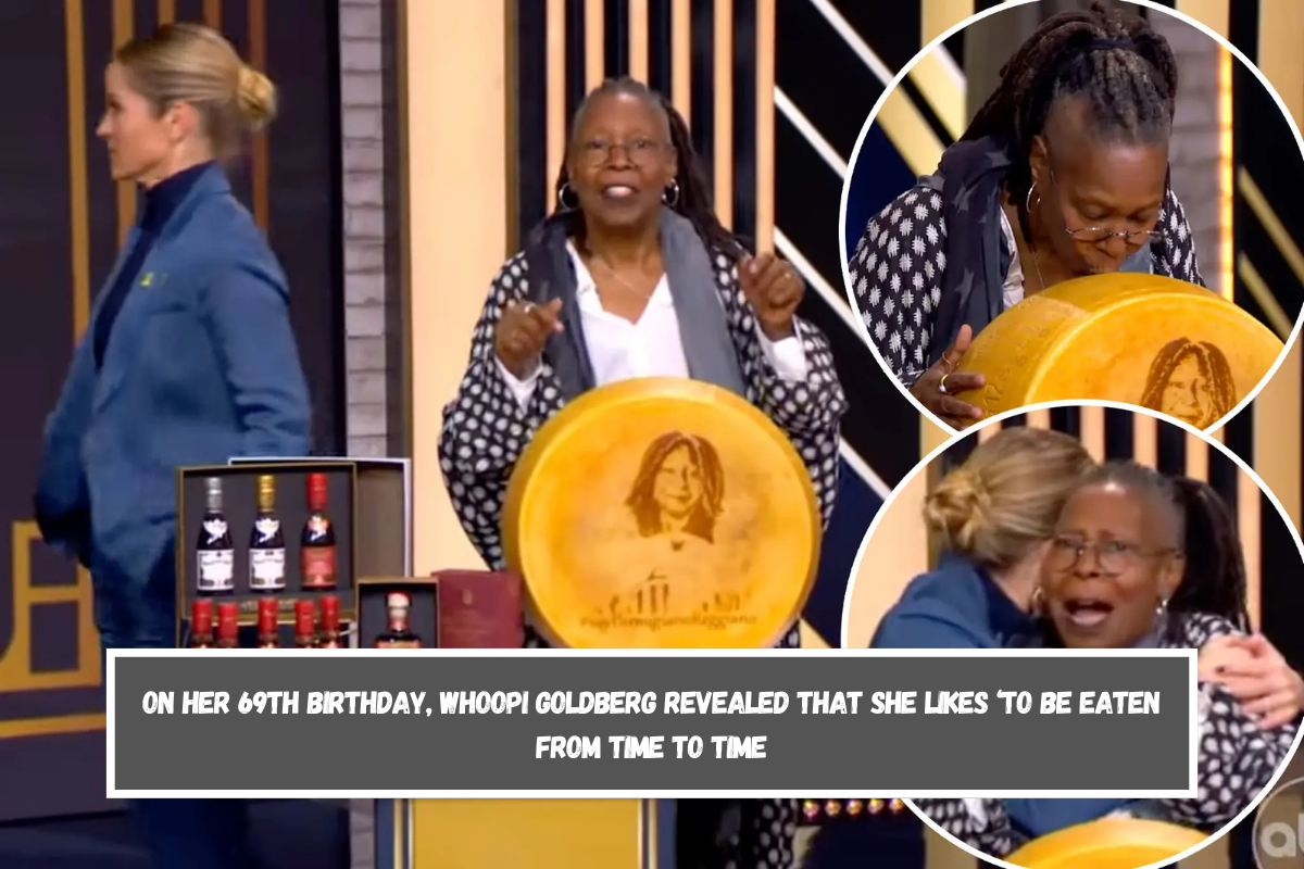 On her 69th birthday, Whoopi Goldberg revealed that she likes ‘to be eaten from time to time