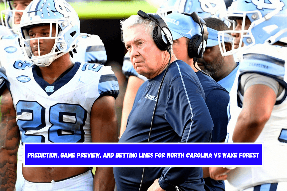Prediction, Game Preview, and Betting Lines for North Carolina vs Wake Forest