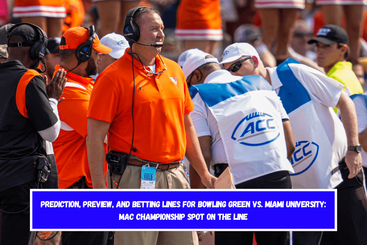 Prediction, Preview, and Betting Lines for Bowling Green vs. Miami University MAC Championship Spot on the Line