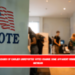 Thousands of earlier unreported votes change some apparent winners in Michigan