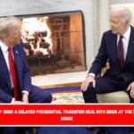 Trump signs a delayed presidential transition deal with Biden at the White House
