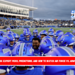 Week 10 Expert Picks, Predictions, and How to Watch Air Force vs. Army