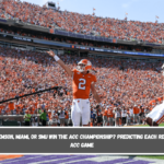 Will Clemson, Miami, or SMU win the ACC championship Predicting Each Remaining ACC Game