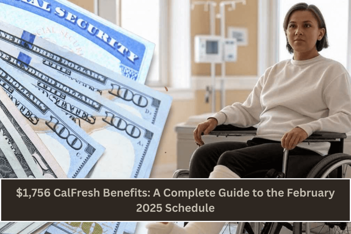 $1,756 CalFresh Benefits A Complete Guide to the February 2025 Schedule