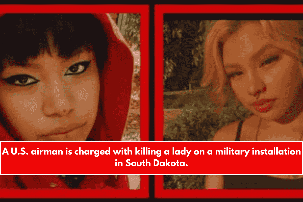 A U.S. airman is charged with killing a lady on a military installation in South Dakota.