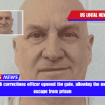 Affidavit A corrections officer opened the gate, allowing the murderer to escape from prison