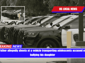 Father allegedly shoots at a vehicle transporting adolescents accused of bullying his daughter