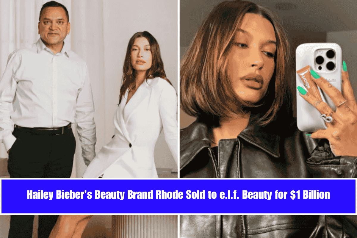 Hailey Bieber’s Beauty Brand Rhode Sold to e.l.f. Beauty for $1 Billion