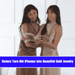 Sisters Turn Old iPhones into Beautiful Gold Jewelry