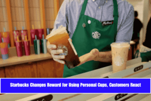 Starbucks Changes Reward for Using Personal Cups, Customers React