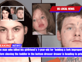 The man who killed his girlfriend's 1-year-old for 'holding a fork improperly' before shoving the toddler in the bottom dresser drawer is heading to prison